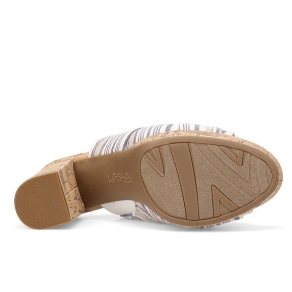 LifeStride Laguna Sandal - Multi Color Stripes - size 9 - Picture 5 of 16